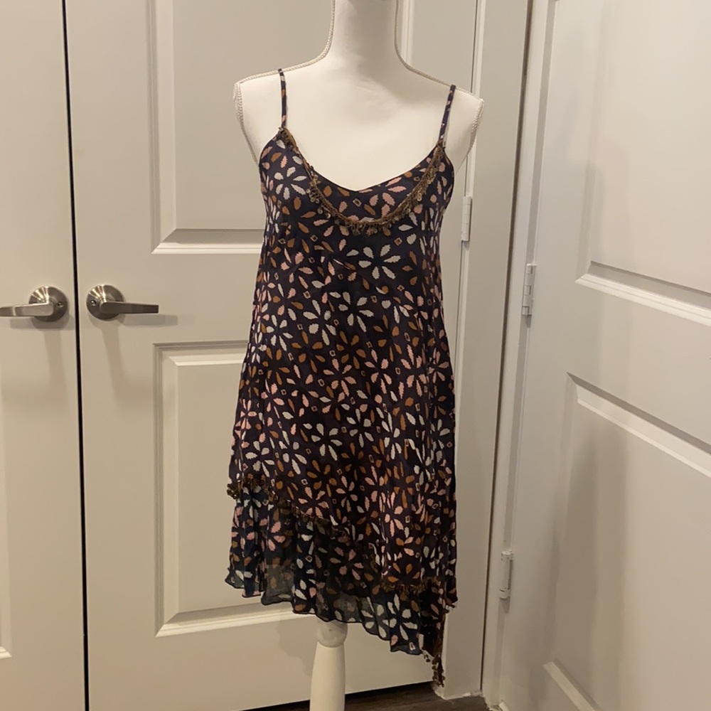 COPY - Free People Asymmetrical Beaded Dress Size XS